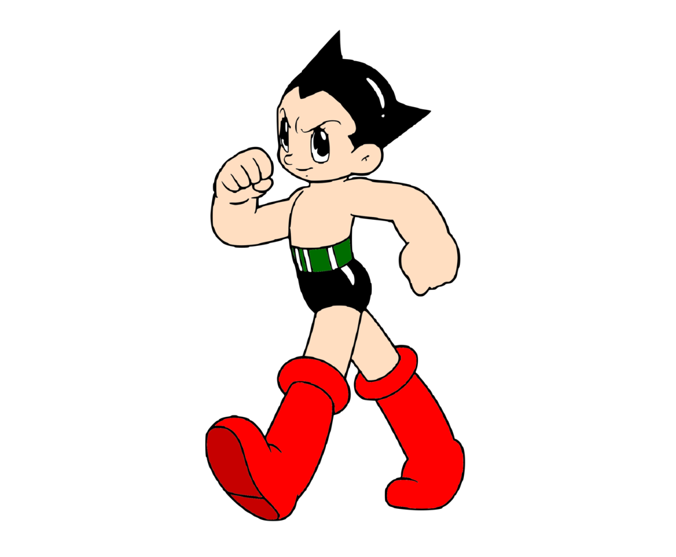 Astro Boy Walking By Mralexedoh Hdpng.com  - Astro Boy, Transparent background PNG HD thumbnail