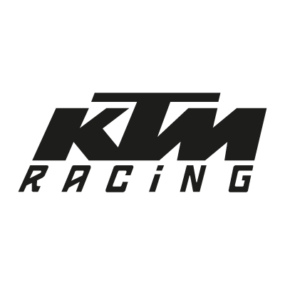 Ktm Racing Black Vector Logo . - Atiker Vector, Transparent background PNG HD thumbnail