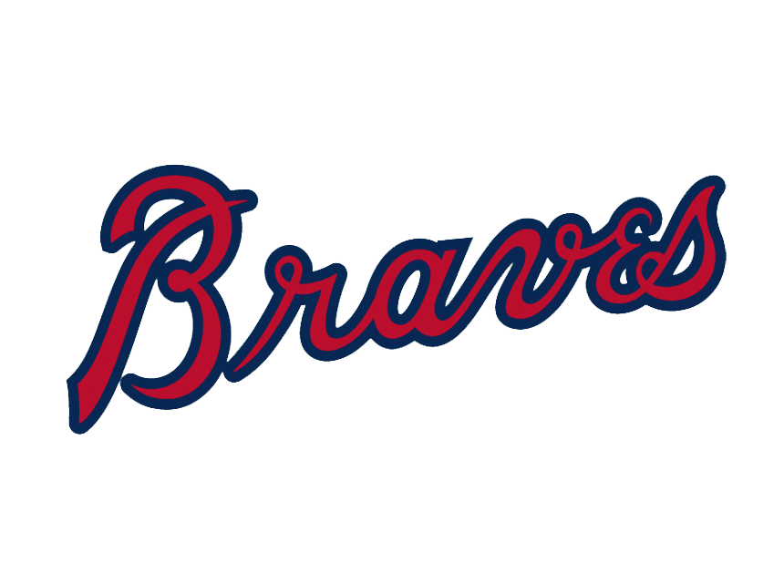 Atlanta Braves Logo Font - Atlanta Braves, Transparent background PNG HD thumbnail