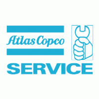 Logo Of Atlas Copco Service - Atlas Copco Service, Transparent background PNG HD thumbnail