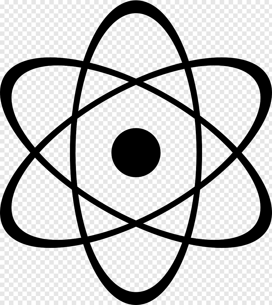 Black Star Logo, Atomic Nucleus Nuclear Physics, Atomic Free Png Pluspng.com  - Atomic, Transparent background PNG HD thumbnail