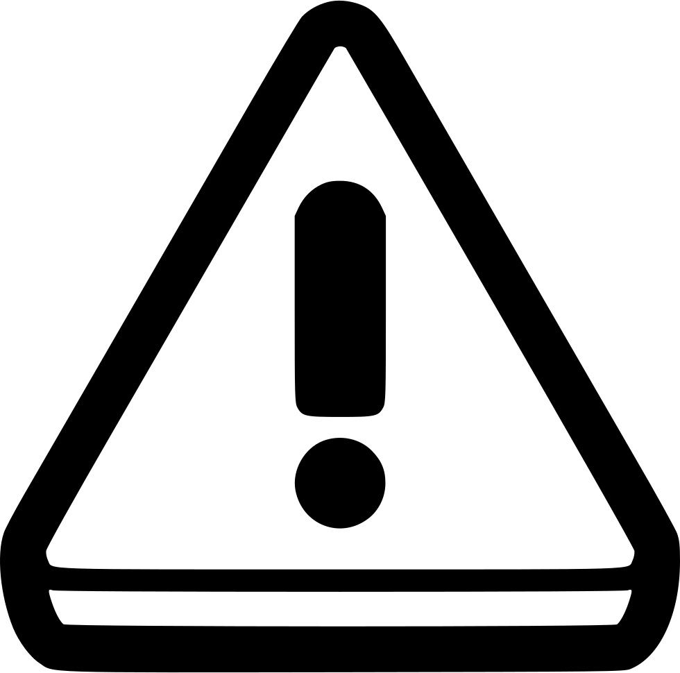 Alert Attention Sign Help Caution Danger Svg Png Icon Free Download (#520366)   Onlinewebfonts.com - Attention Sign, Transparent background PNG HD thumbnail