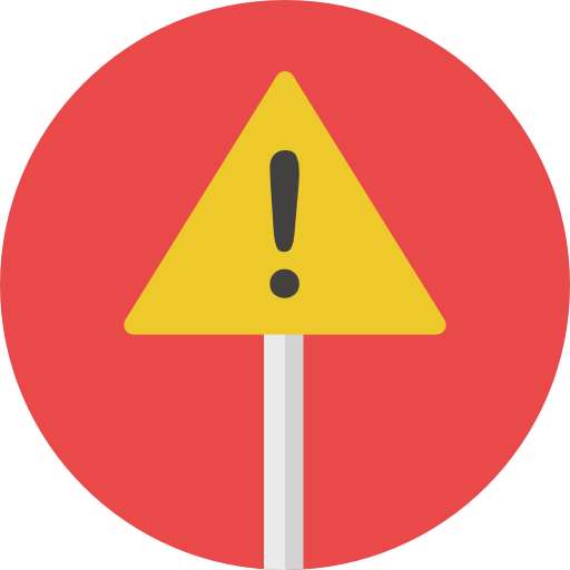 Size - Attention Sign, Transparent background PNG HD thumbnail