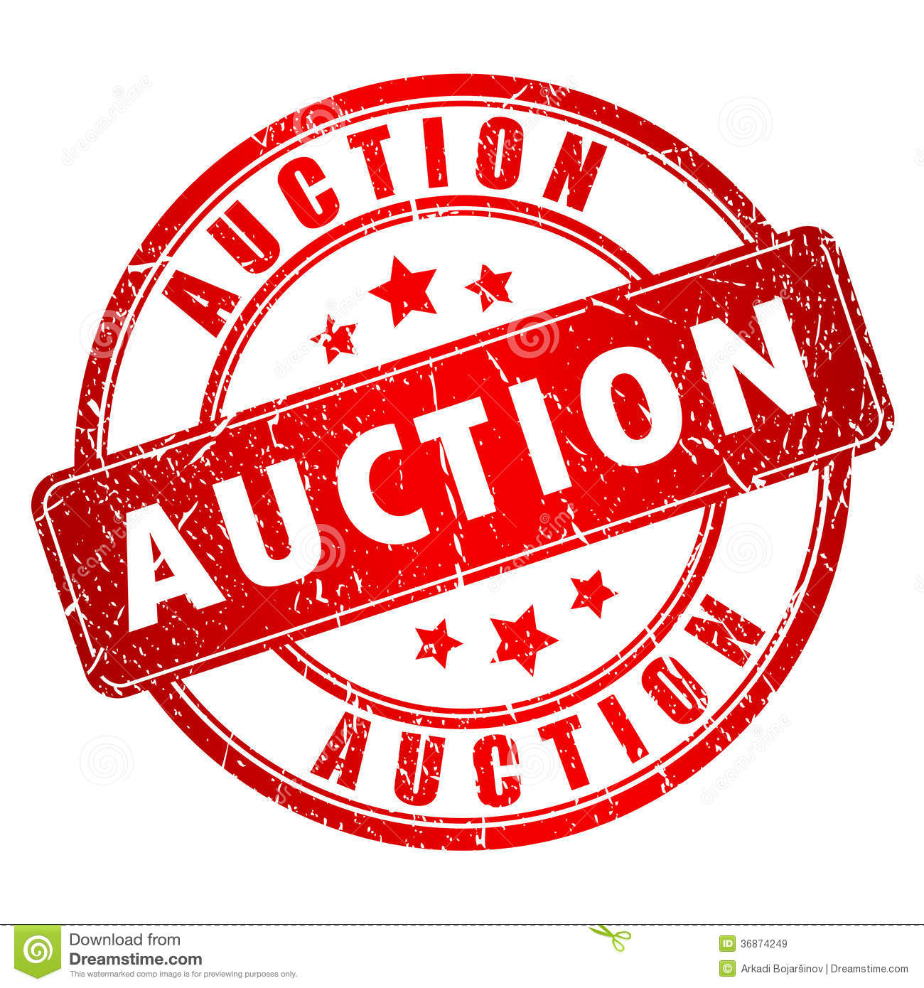 auction sign