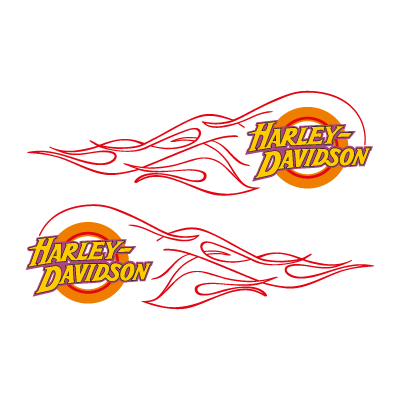 Harley Davidson Flame Vector Logo - Audiopipe Vector, Transparent background PNG HD thumbnail