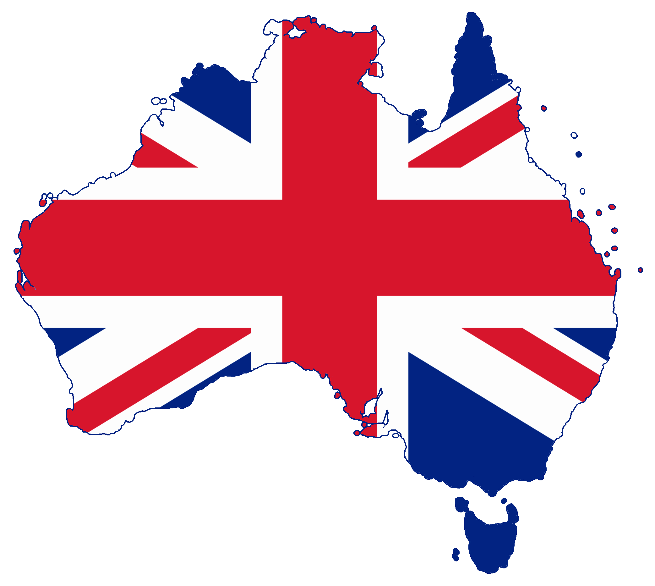 File:flag Map Of Australia (United Kingdom).png - Australia, Transparent background PNG HD thumbnail
