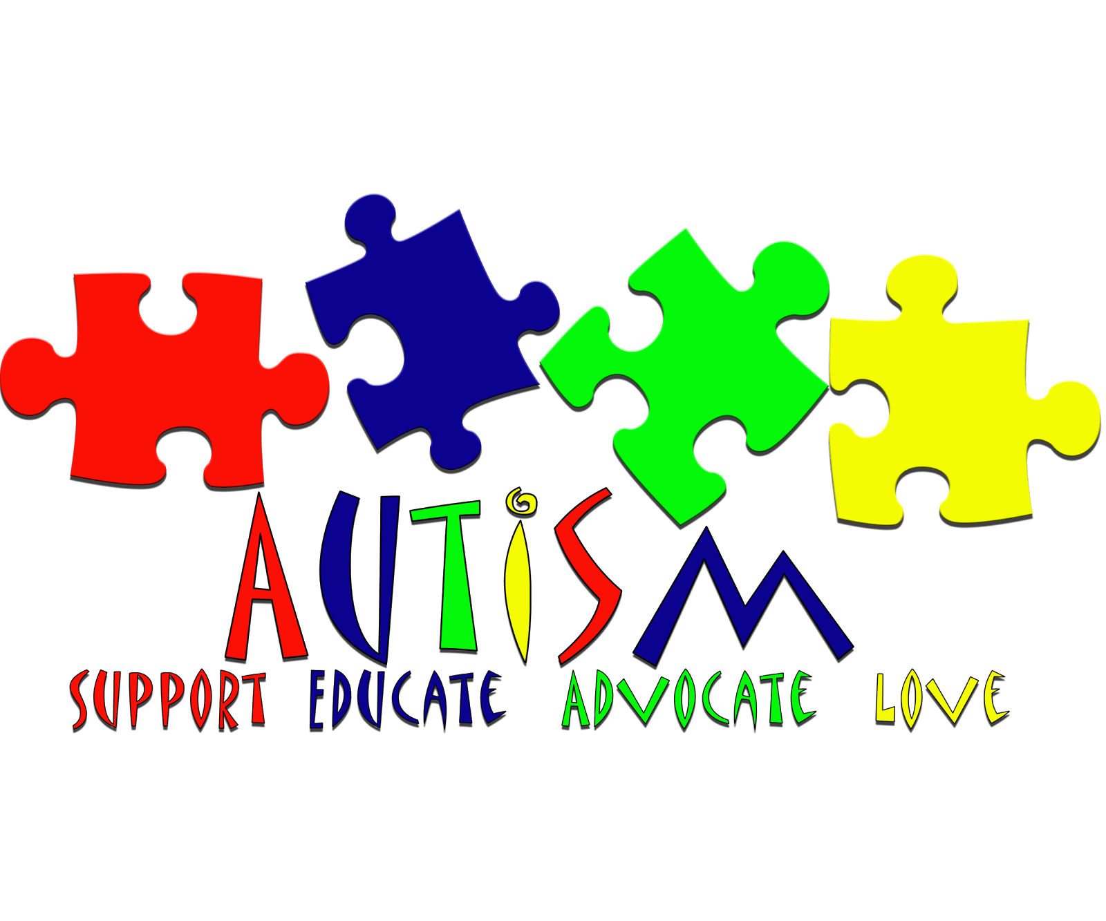 Autism Awareness Clipart - Autism Speaks Vector, Transparent background PNG HD thumbnail