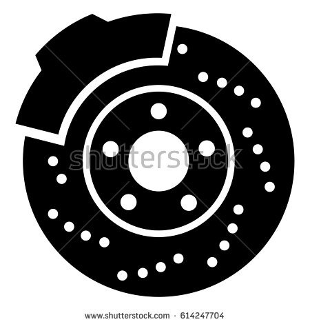 Pads, Brakes, Car Parts, Car Disc - Auto Brake Service Vector, Transparent background PNG HD thumbnail