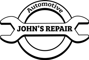 Johnu0027S Repair Logo - Auto Mechanic Black And White, Transparent background PNG HD thumbnail