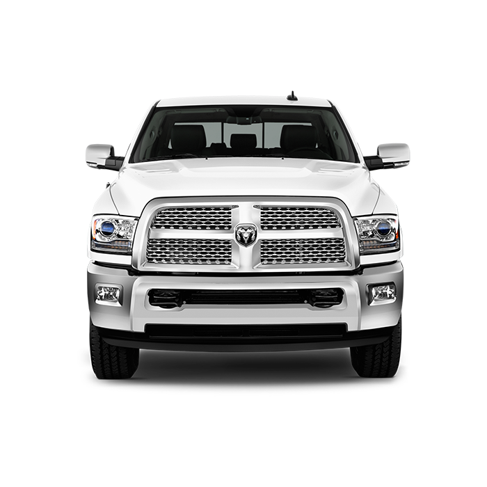 Silver 2016 Ram 2500 Front View - Auto Ram, Transparent background PNG HD thumbnail