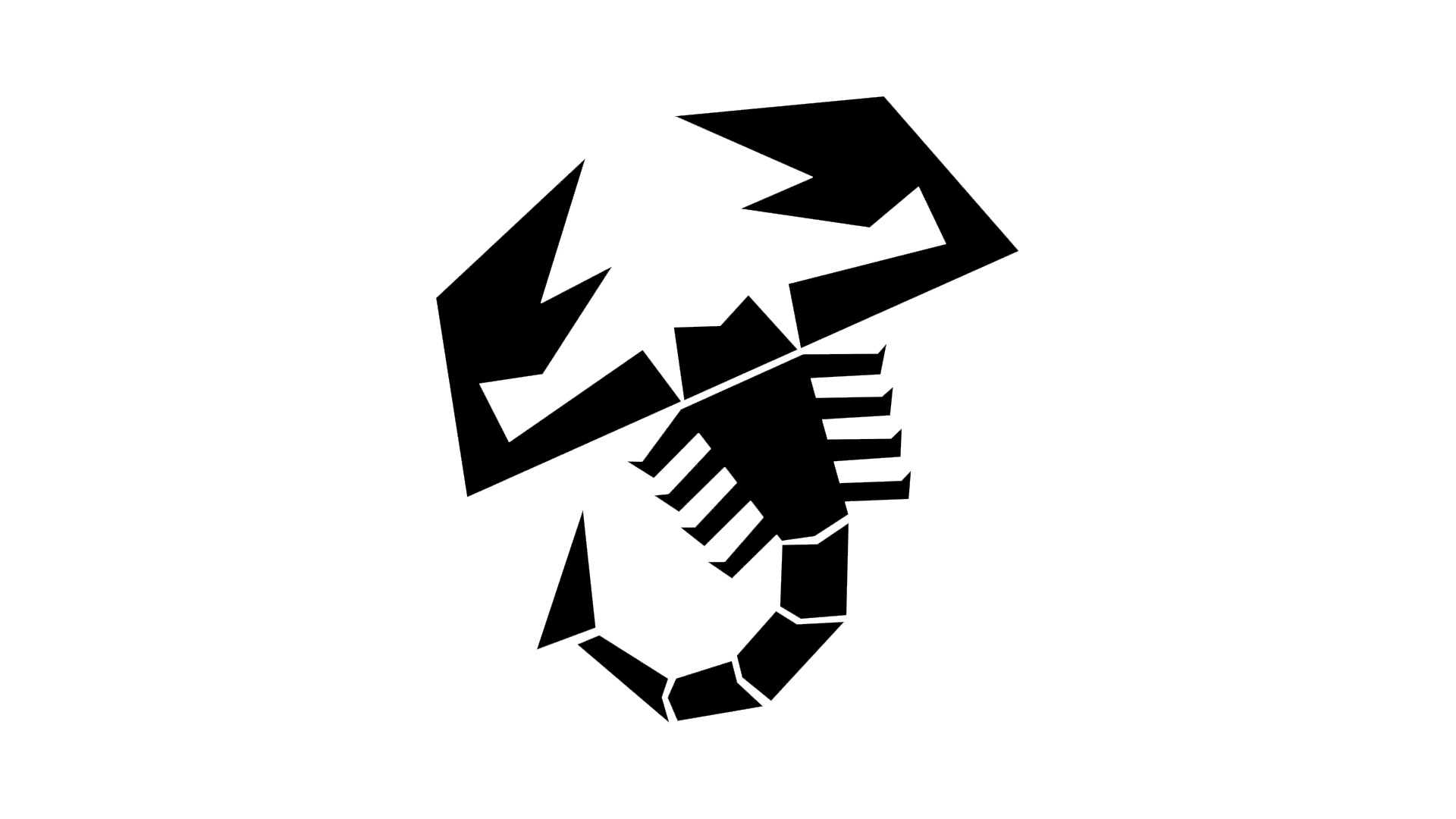 Abarth Scorpion Logo (Black) 1920X1080 Hd Png   Scorpion Hd Png - Autoplomo, Transparent background PNG HD thumbnail