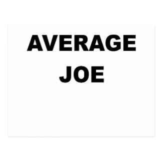 Average Joe.png Postcard - Average Joe, Transparent background PNG HD thumbnail
