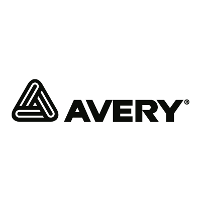 Avery Black Vector Logo . - Avery Black, Transparent background PNG HD thumbnail