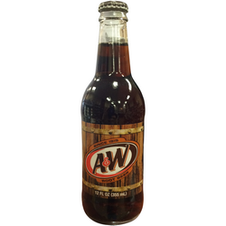 Au0026W Glass Bottled Root Beer - Aw Root Beer, Transparent background PNG HD thumbnail