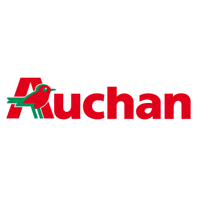 Auchan Logo - Awd Black Vector, Transparent background PNG HD thumbnail