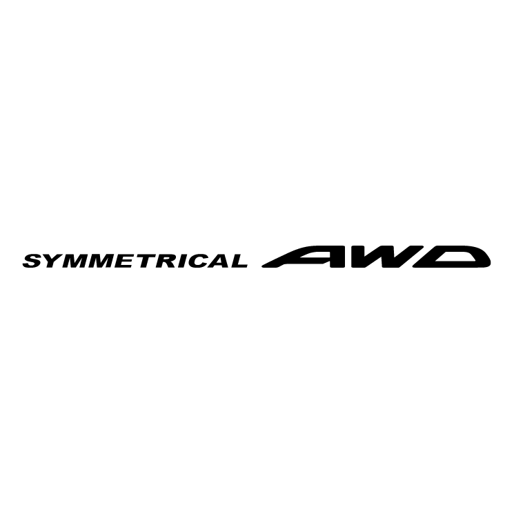 Symmetrical awd free vector