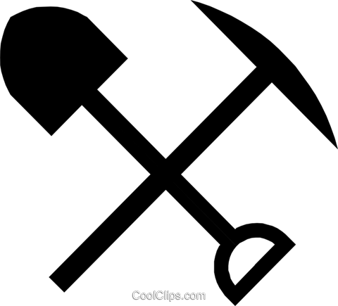 Black axe logo clipart