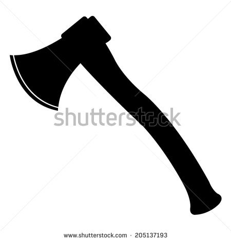 One handed axe shape 2