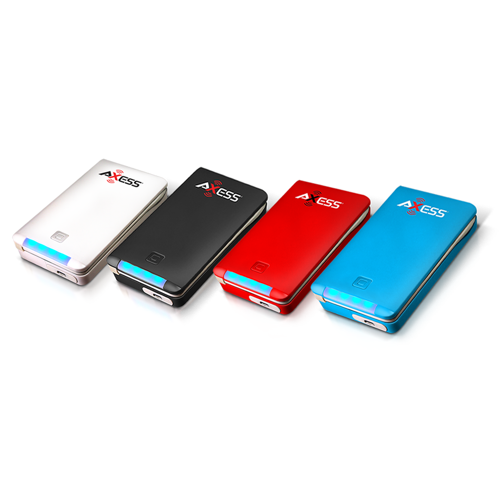 Pp3114 2 Wired 5000Mah Power Bank With - Axess Banks, Transparent background PNG HD thumbnail