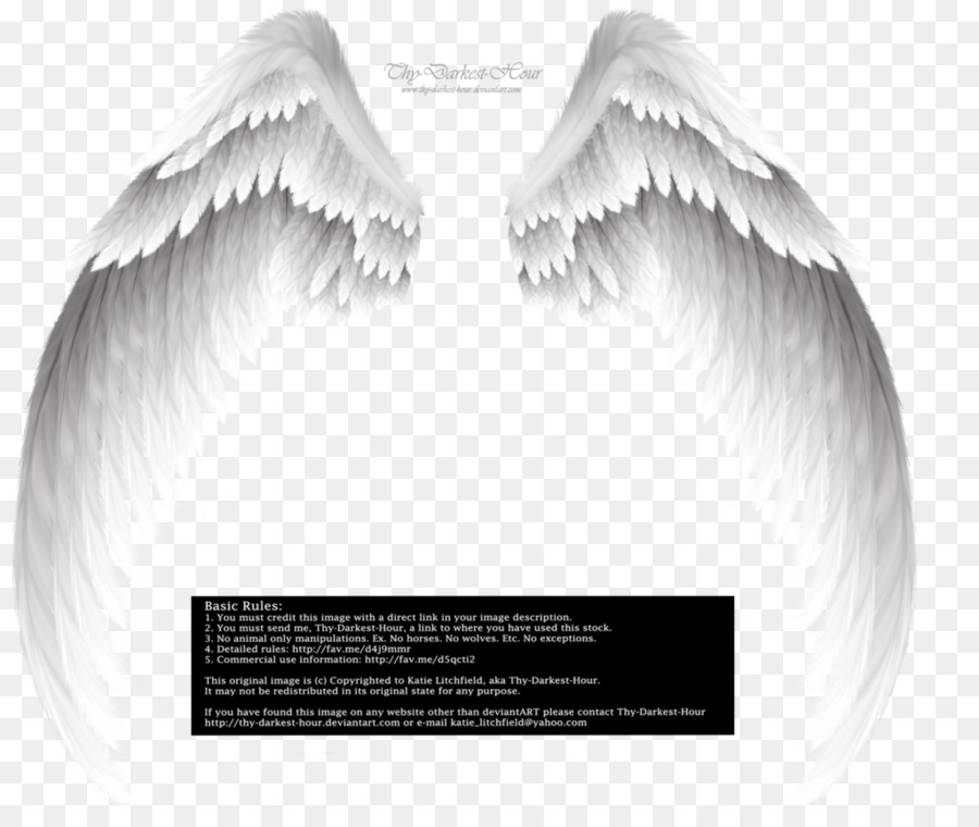 Baby Angel PNG Black And White - Michael Archangel Fall