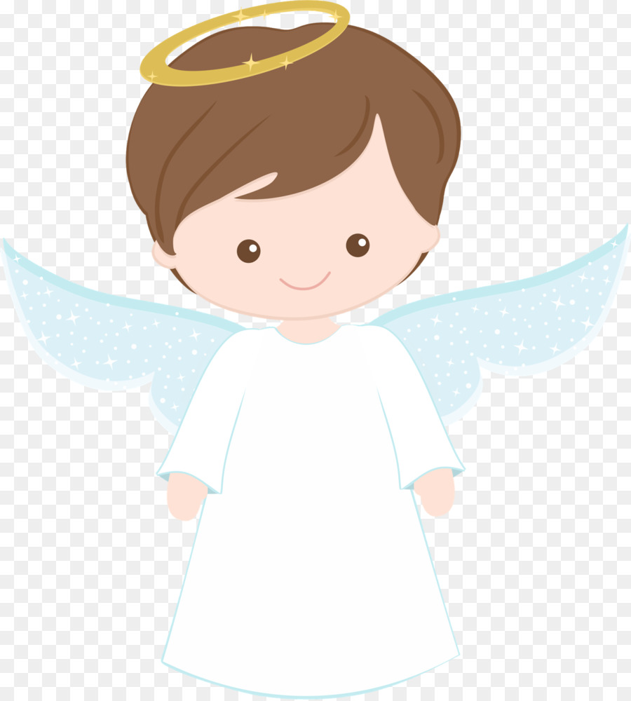 Baptism First Communion Clip Art   Angel Baby - Baby Baptism, Transparent background PNG HD thumbnail