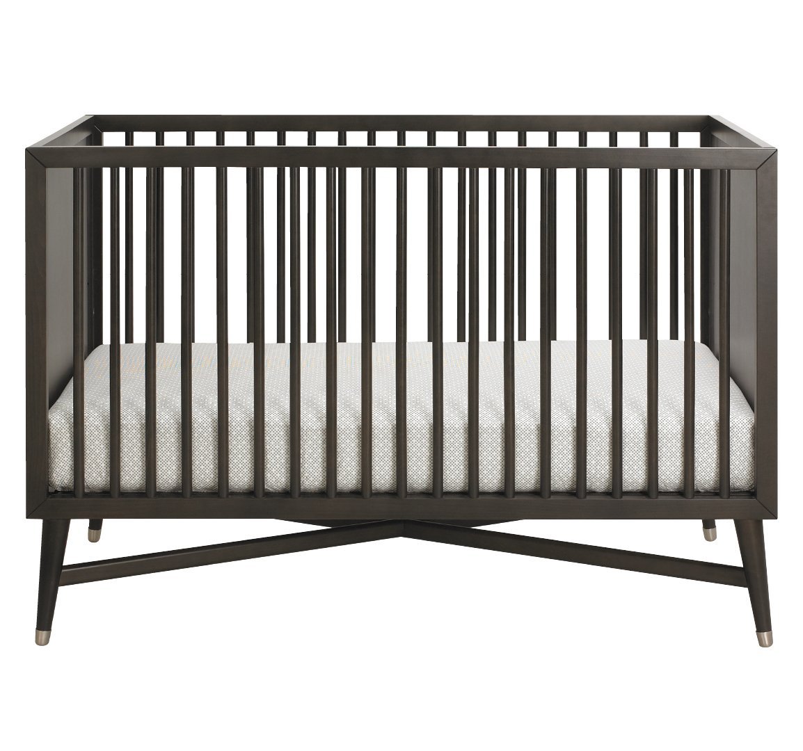 Amazon Pluspng.com : Dwellstudio Mid Century Crib, Espresso : Convertible Cribs : Baby - Baby Bed, Transparent background PNG HD thumbnail