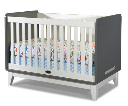 Zutano White Convertible Crib - Baby Bed, Transparent background PNG HD thumbnail