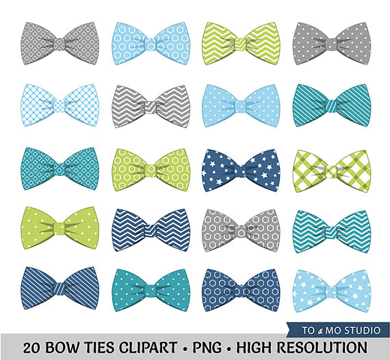 20 Bow Tie Clip Art   Bow Ties Clip Art   Invitation, Baby Shower, Web Design, Scrapbooking   Cute Little Man Bow Ties   Instant Download - Baby Blue Bow Tie, Transparent background PNG HD thumbnail