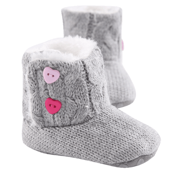 Fluffy Baby Booties - Baby Boot, Transparent background PNG HD thumbnail