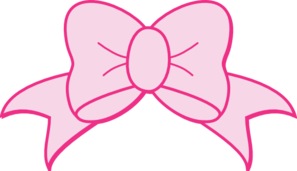 Pink Bow Clip Art - Baby Bow, Transparent background PNG HD thumbnail