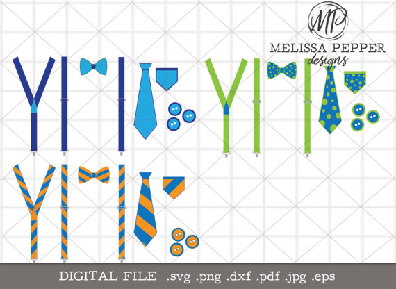 Motheru0027S Day Suspenders Tie Svg, Spring Baby Suspenders Design, Baby Bow Tie Png Eps, Cute Baby Boy Svg, Blue Green Orange Suspenders,svg - Baby Bow Tie, Transparent background PNG HD thumbnail