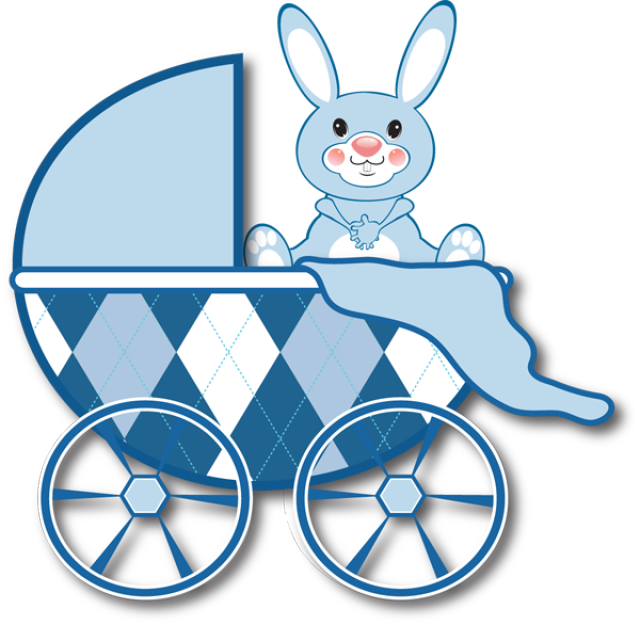 Image Of Baby Stroller Clipart 6 Baby Boy Stroller Clipart 2 - Baby Boy Crib, Transparent background PNG HD thumbnail