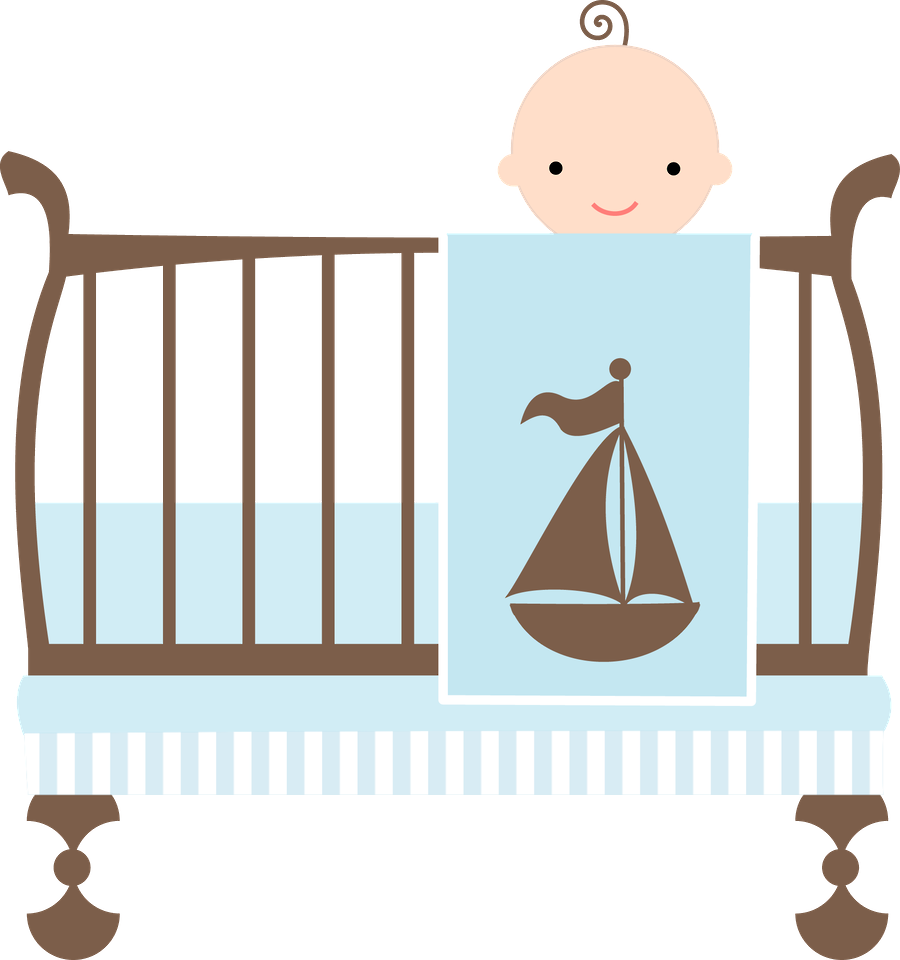 Itu0027S A Boy - Baby Boy Crib, Transparent background PNG HD thumbnail