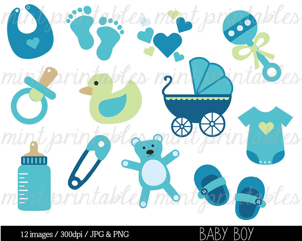  - Baby Boy Items, Transparent background PNG HD thumbnail