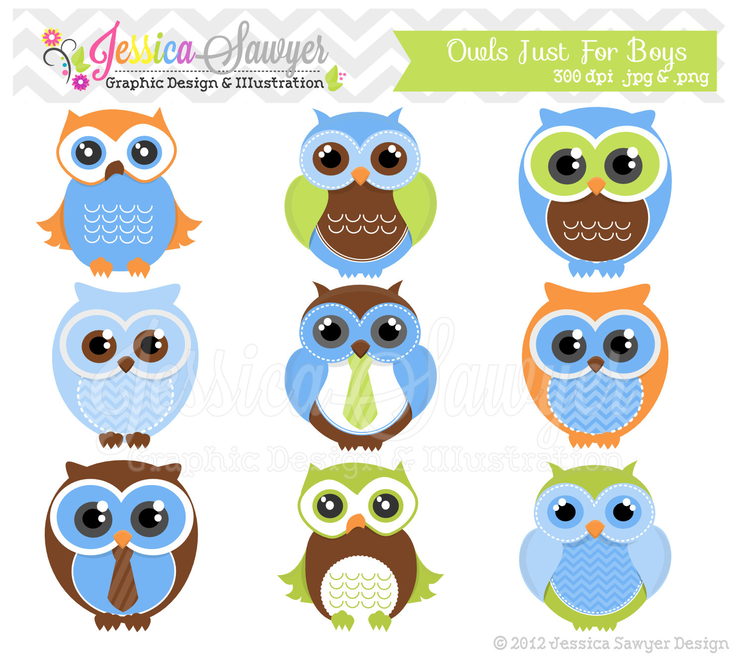 Items similar to Blue Owls Cl