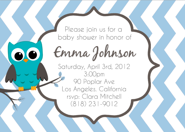 Owl Baby Shower Invitations For Boy Owl Baby Shower Invitations Templates On Theme Baby Shower Invitations - Baby Boy Owl, Transparent background PNG HD thumbnail