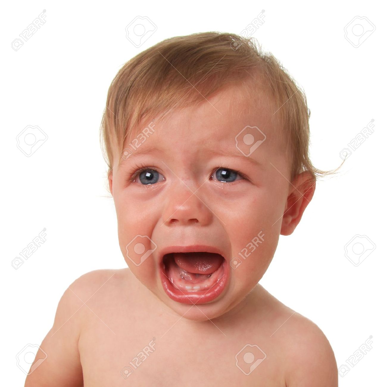 Crying Baby Boy, Studio Isolated On White. Stock Photo   15255995 - Baby Boys, Transparent background PNG HD thumbnail