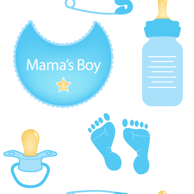 baby boy, Vector Diagram, Kin