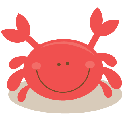 Crab Svg Cutting Files For Scrapbooking Ocean Svg Cut Files Ocean Svg Cuts Beach Svg Files - Baby Crab, Transparent background PNG HD thumbnail