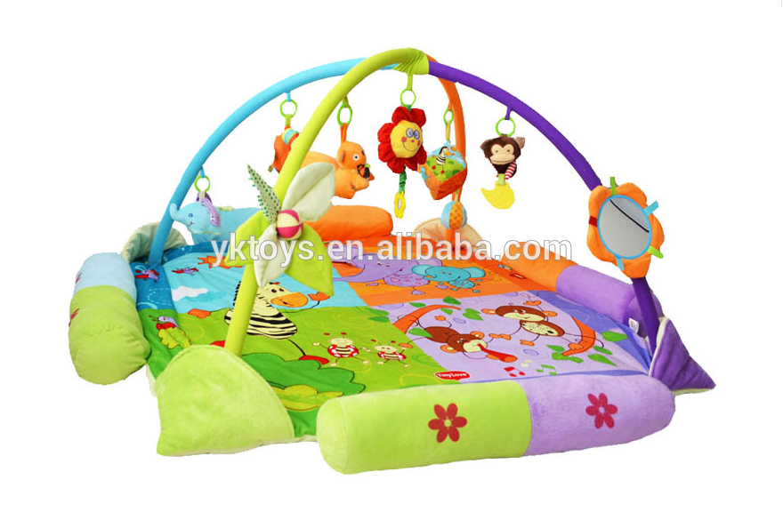 Baby Gym And Play Mat   Gym Activity Musical Playland With Accessories For Infants And Toddlers - Baby Gym, Transparent background PNG HD thumbnail