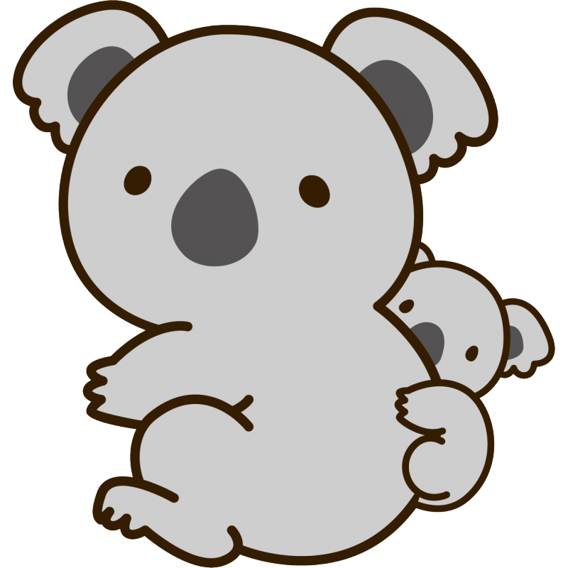 Baby Koala Stickers. Previous. Next - Baby Koala, Transparent background PNG HD thumbnail