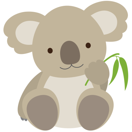 Pin Adorable Clipart Koala #13 - Baby Koala, Transparent background PNG HD thumbnail
