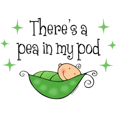Pea In My Pod - Baby Pea Pod, Transparent background PNG HD thumbnail