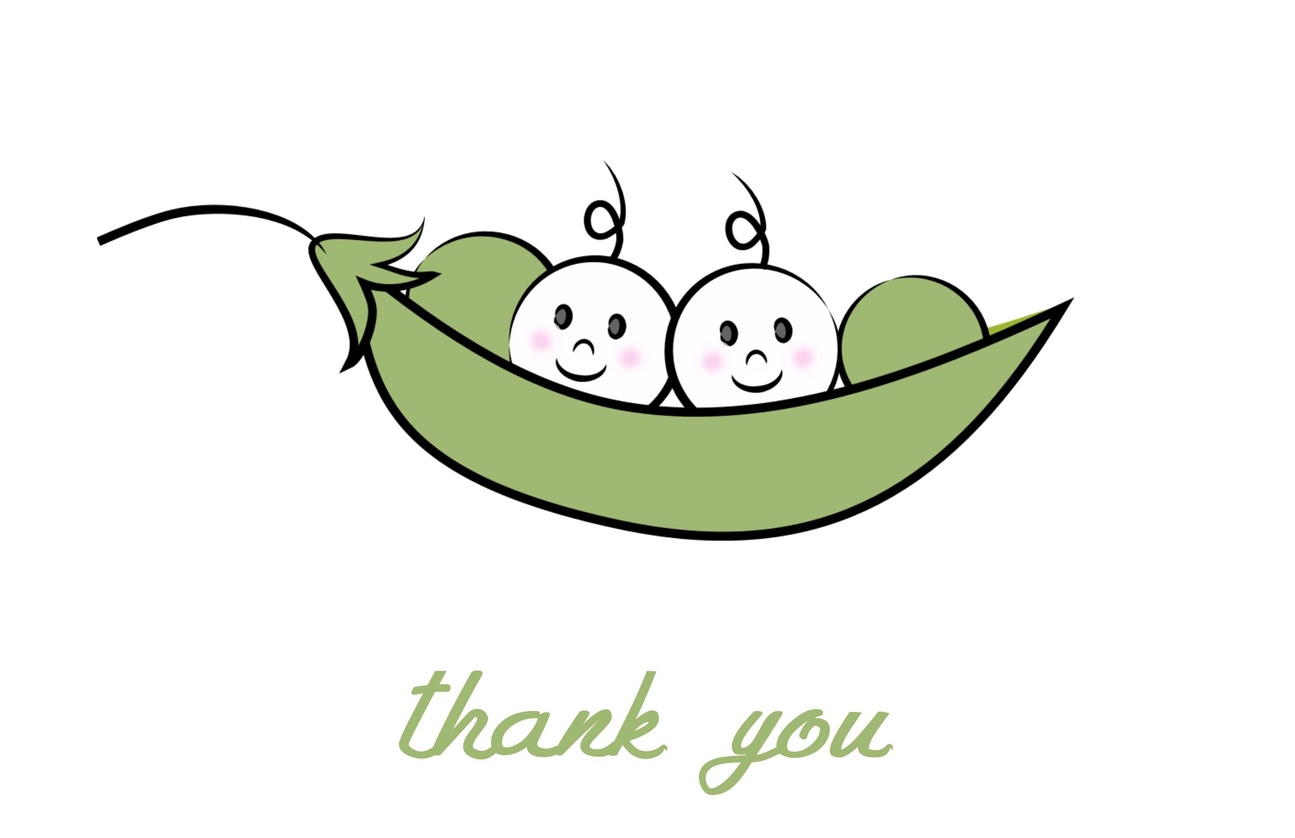 Pea Pod Clipart   Clipart Library   Two Peas In A Pod Png - Baby Pea Pod, Transparent background PNG HD thumbnail