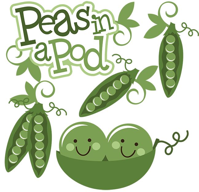 Peas In A Pod - Baby Pea Pod, Transparent background PNG HD thumbnail