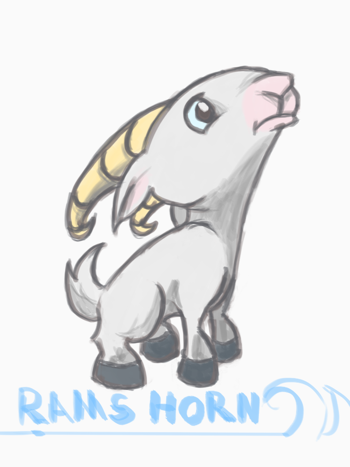 Simple Design For Baby Ram - Baby Ram, Transparent background PNG HD thumbnail