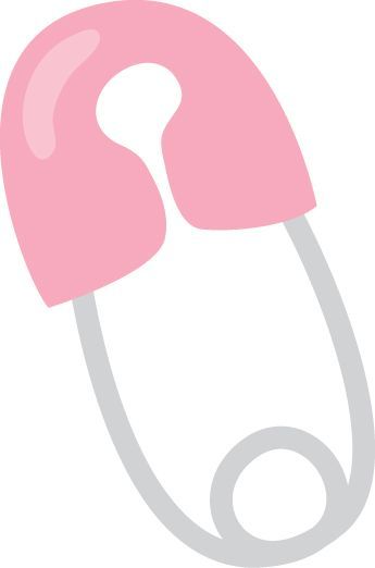 baby pink safety pin png