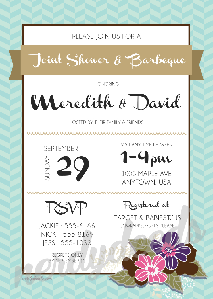 . Hdpng.com Baby Shower · Joint Ba Shower Invitations Theruntime With Regard To Dimensions 750 X 1050 Hdpng.com  - Baby Shower Bbq, Transparent background PNG HD thumbnail