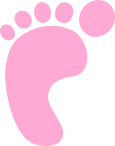 Baby Feet Clip Art - Baby Step, Transparent background PNG HD thumbnail
