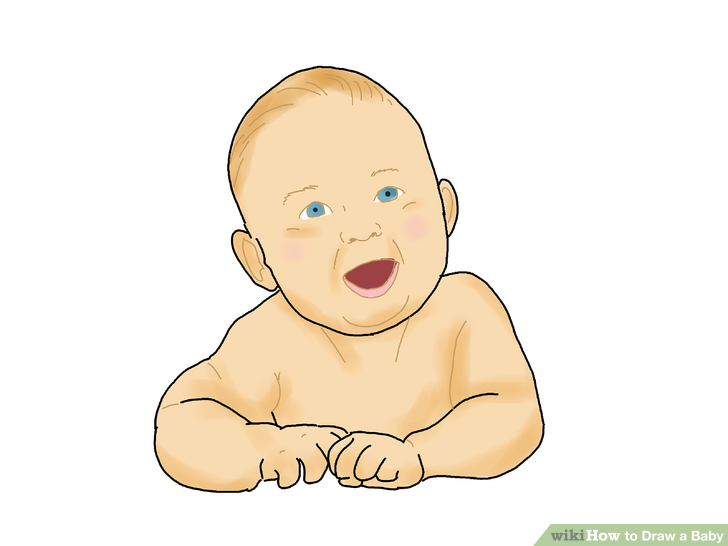 Image Titled Draw A Baby Step 9 - Baby Step, Transparent background PNG HD thumbnail